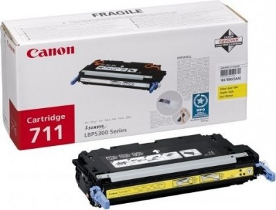 Заправить картридж Cartridge 711Y Canon MF8450, 9130, 9170, 9220, 9280, LBP5300, 5360
