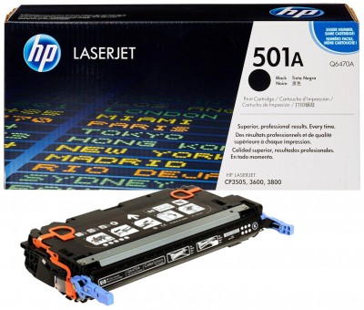 Заправить картридж HP Q6470A (501A) HP Color LaserJet 3600, 3800, CP3505