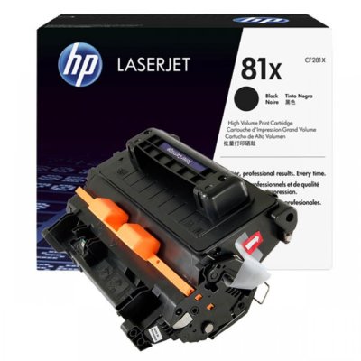 Заправить картридж HP CF281X (81X) HP LaserJet Enterprise M605, 606, 625, 630