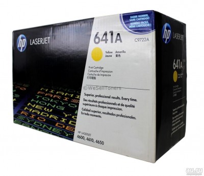 Заправить картридж HP C9722A (641A) HP Color LaserJet 4600, 4650
