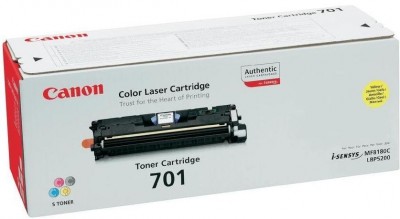 Заправить картридж Cartridge 701Y Canon LBP 5200, MF 8180