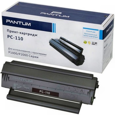 Заправить картридж PC-110 Pantum P1000, 1050, 2000, 2010, 2050, M5000, 5005, 6000, 6005