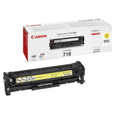 Заправить картридж Cartridge 718Y Canon MF8330, 8340, 8350, 8360, 8380, LBP7200, 7660, 7680