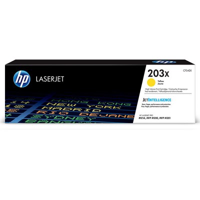Заправить картридж HP CF542X (203X) HP Color LaserJet Pro M254, 280, 281