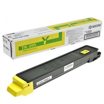 Заправить картридж TK-895Y Kyocera Mita FS C8020, C8025, C8520, C8525