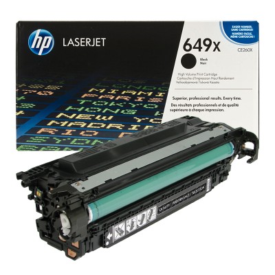 Заправить картридж HP CE260X (649X) HP Color LaserJet CM4540, CP4020, 4025, 4520, 4525