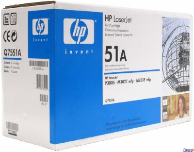 Заправить картридж HP Q7551A (51A) HP LaserJet M3027, 3035, P3005 