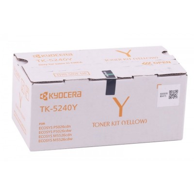 Заправить картридж TK-5240Y Kyocera Mita Ecosys M5526, P5026