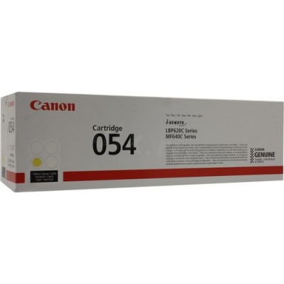 Заправить картридж Cartridge 054Y Canon MF641Cw, 643Cdw, 645Cx, LBP621Cdw, 623Cdw