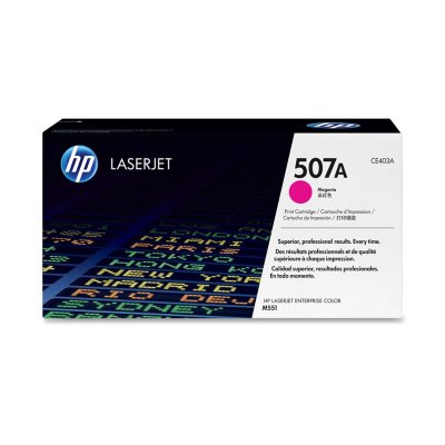 Заправить картридж HP CE403A (507A) HP Color LaserJet M551 Enterprise 500 color Printer