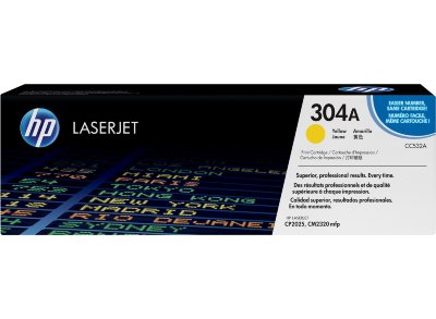 Заправить картридж HP CC532A (304A) HP Color LaserJet CM2320, CP2025