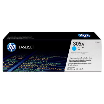 Заправить картридж HP CE411A (305A) HP Color LaserJet M351, 375, 451, 475