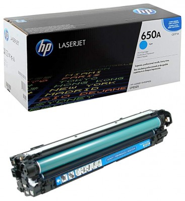 Заправить картридж HP CE271A (650A) HP Color LaserJet CP5520, 5525
