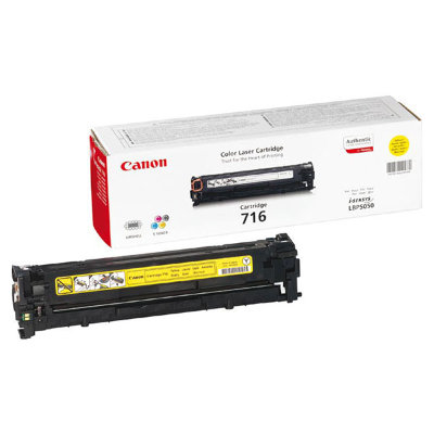Заправить картридж Cartridge 716Y Canon MF8030, 8040, 8050, 8080, LBP5050