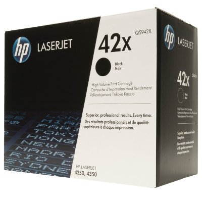 Заправить картридж HP Q5942X (42X) HP LaserJet 4240, 4250, 4350