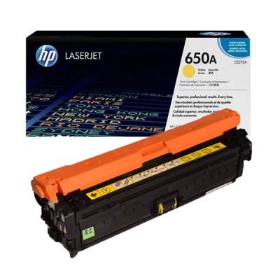 Заправить картридж HP CE272A (650A) HP Color LaserJet CP5520, 5525