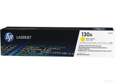 Заправить картридж HP CF352A (130A) HP Color LaserJet M176, 177